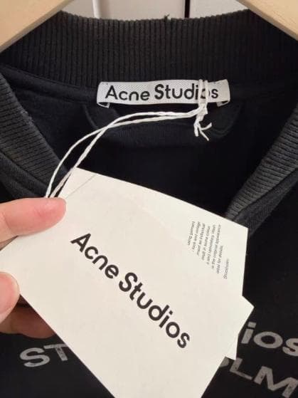 Acne Studios ZIP UP HOODIE 1996 グレ