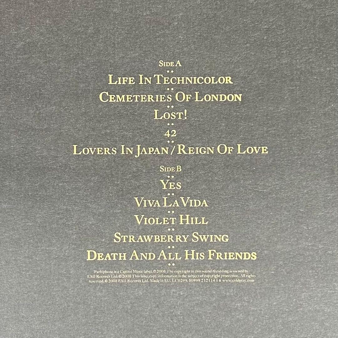 Coldplay / Viva La Vida LPレコード