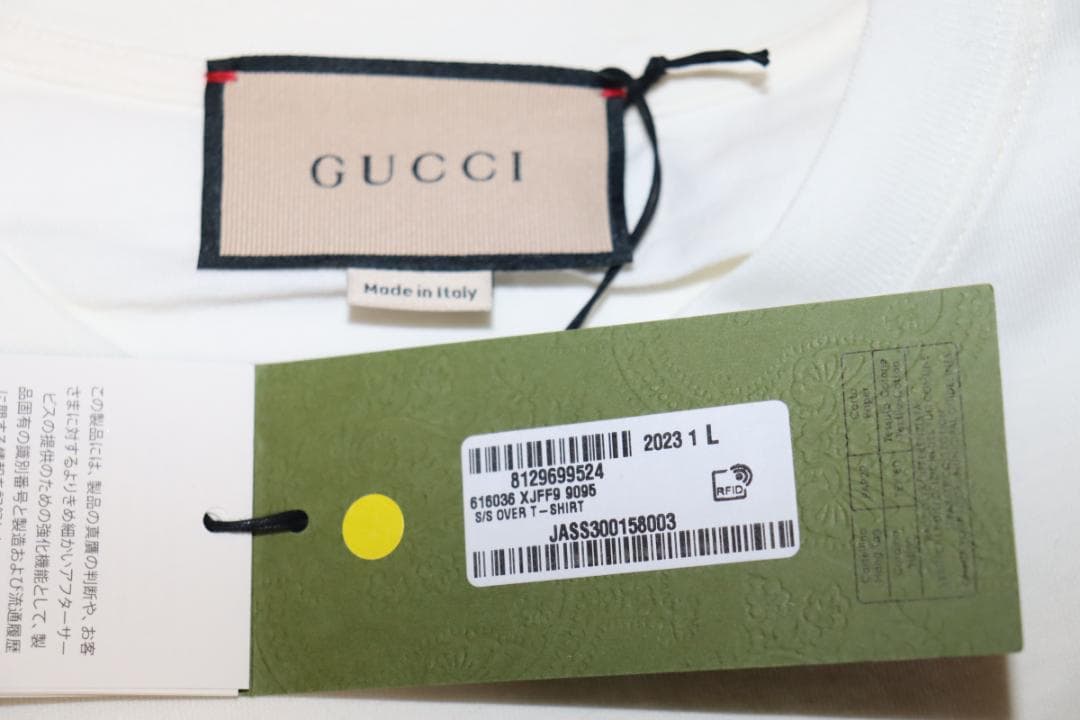 新品 GUCCI ブレードプリント TEE (Lサイズ) 正規品　Ⓗ
