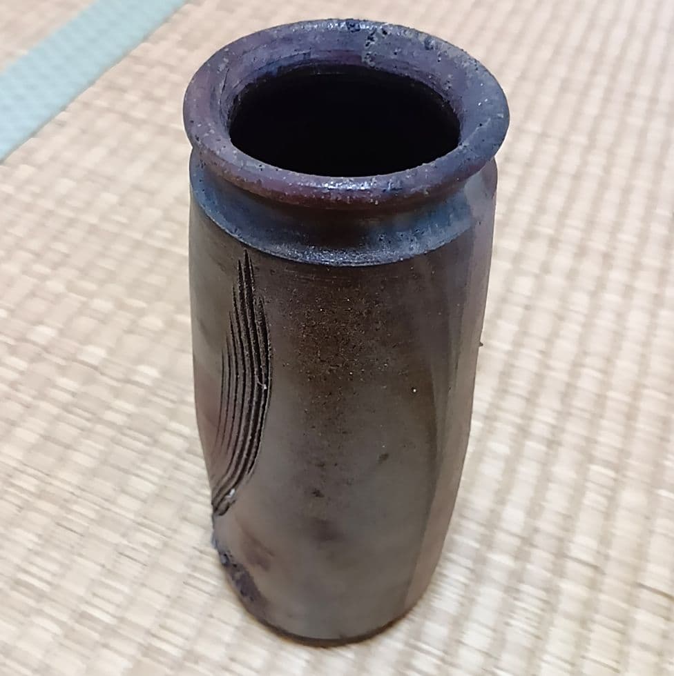 備前焼 備前 花入 花器 花瓶 骨董 茶道具