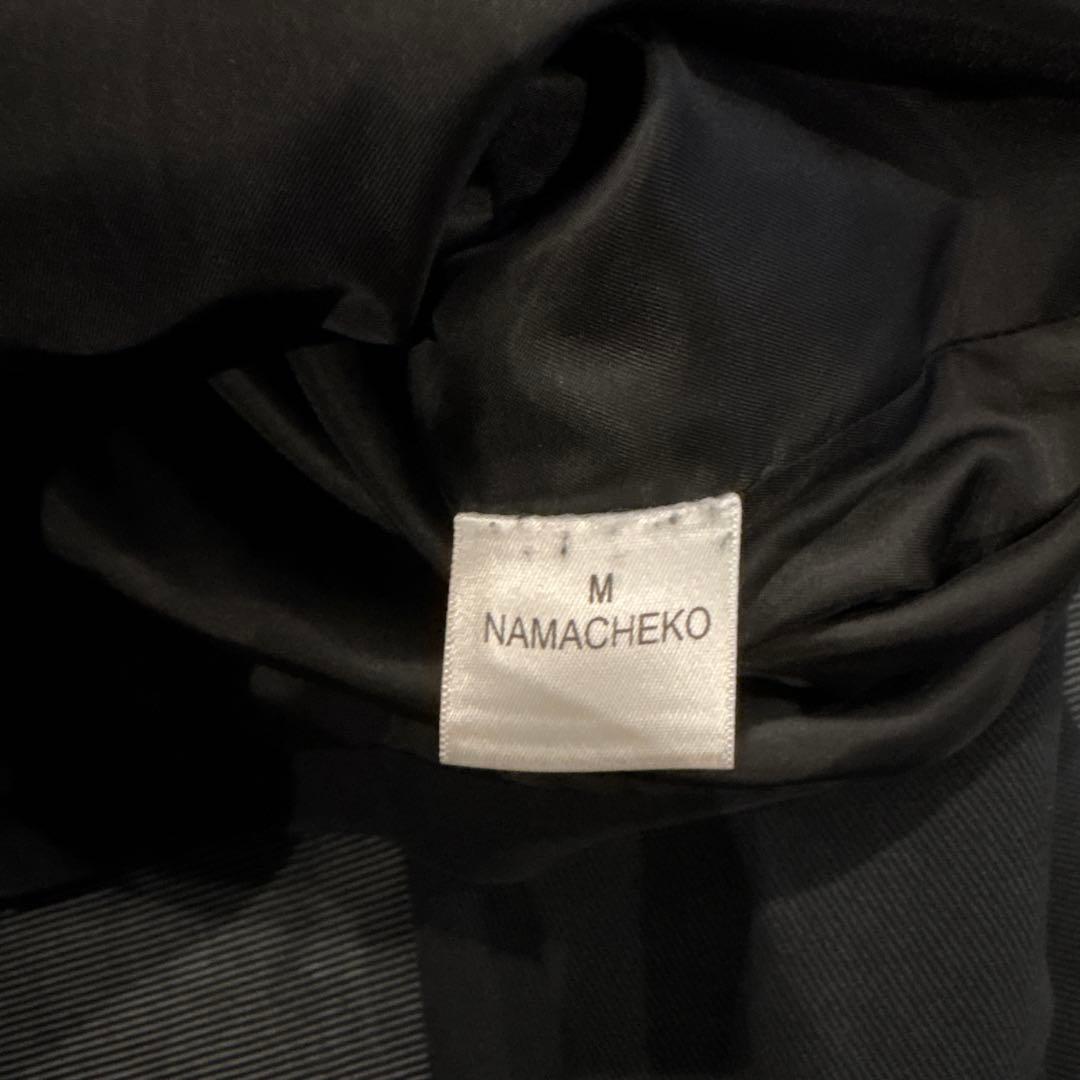 名作 NAMACHEKO Black Short Gradient Jacket