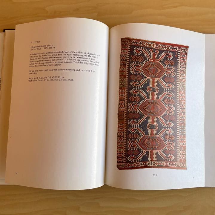 【洋書】トルコのキリムの本　カーペット　トライバルラグ　書籍　絨毯