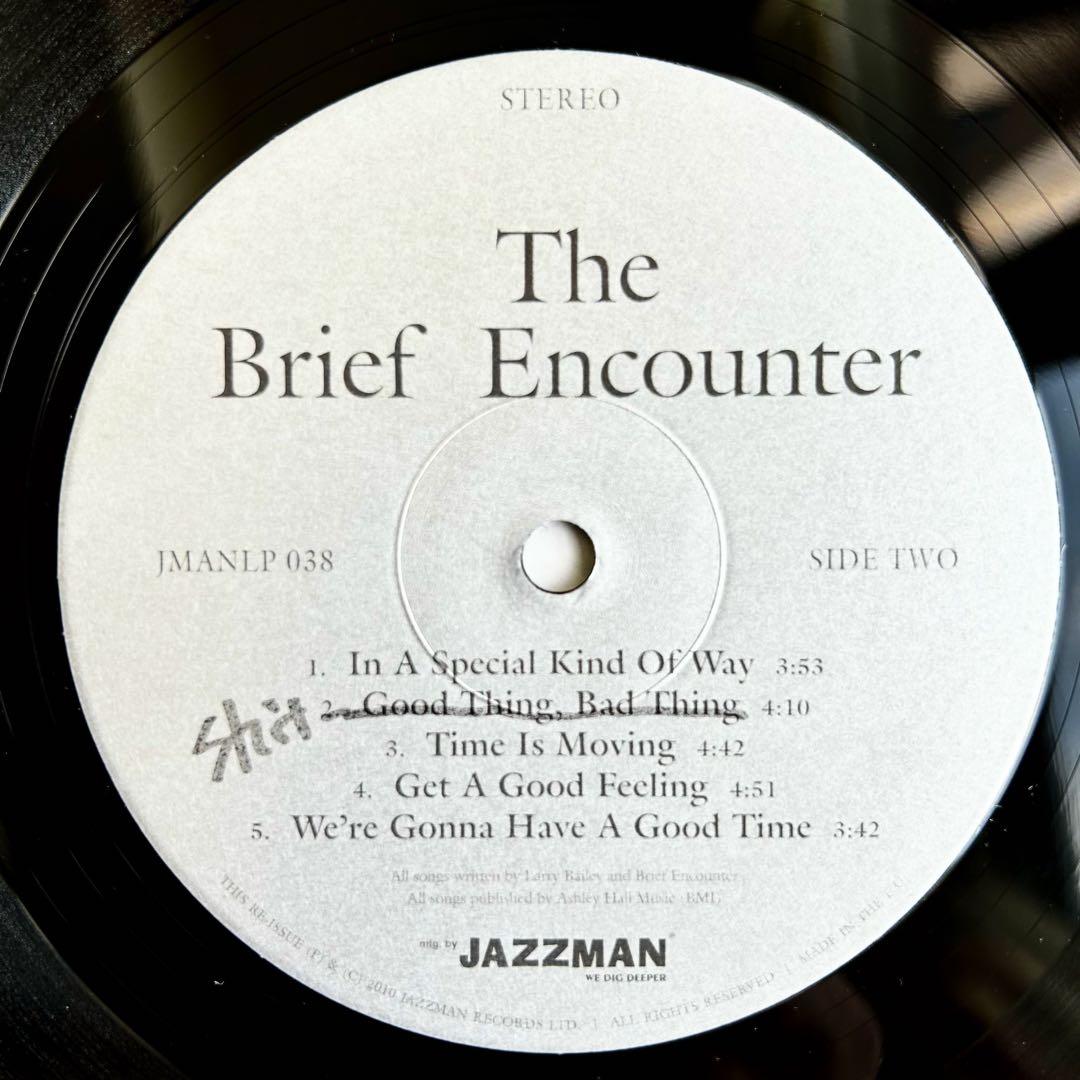 最終価格The Brief Encounterレアグルーヴ傑作UK再発レア廃盤