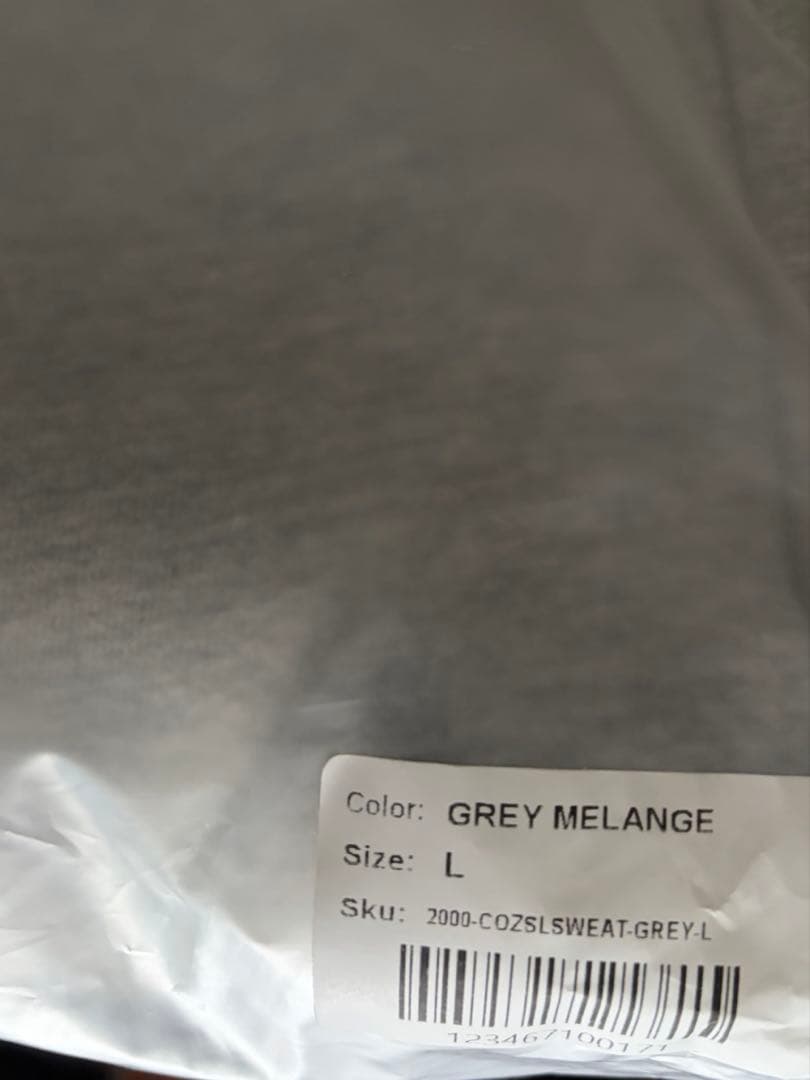 パンツ SWEATS COZY STRAIGHT LEG SWEATS GREY