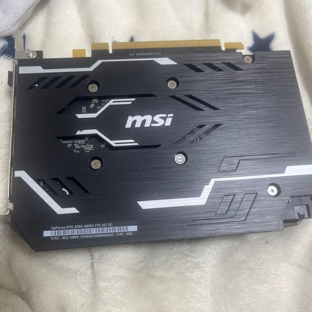 グラフィックボード・グラボ・ビデオカード MSI GeForce RTX 2060 AERO ITX 6G OC