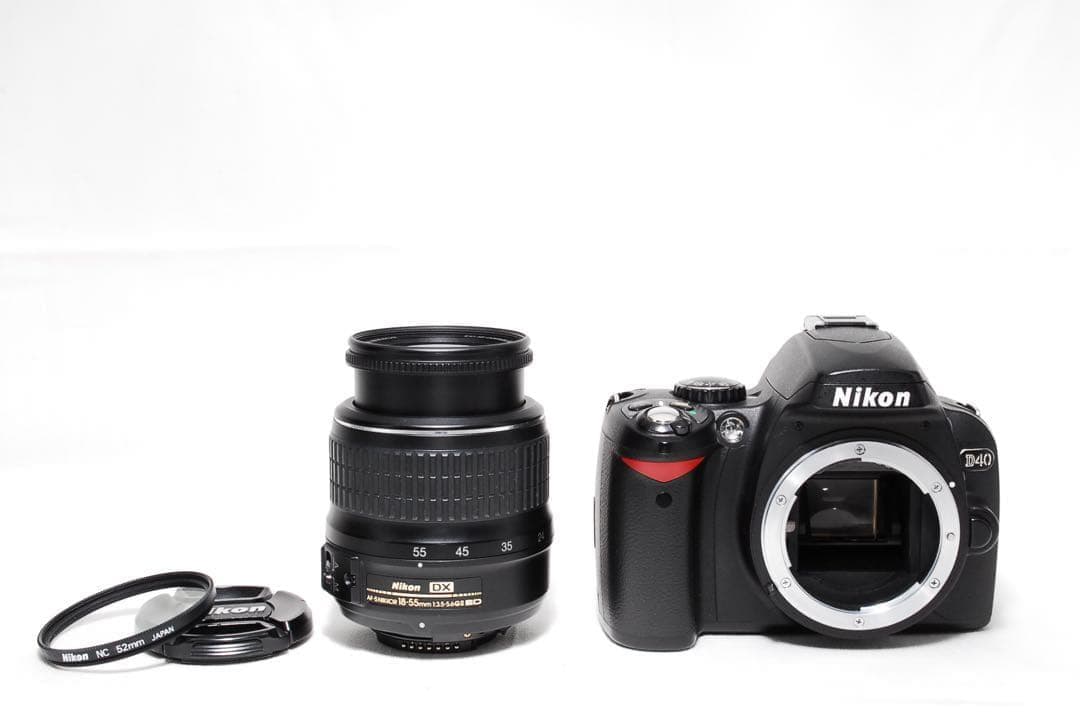 定番機✨初心者オススメセットNikon D40 レンズキット スマホ転送✨