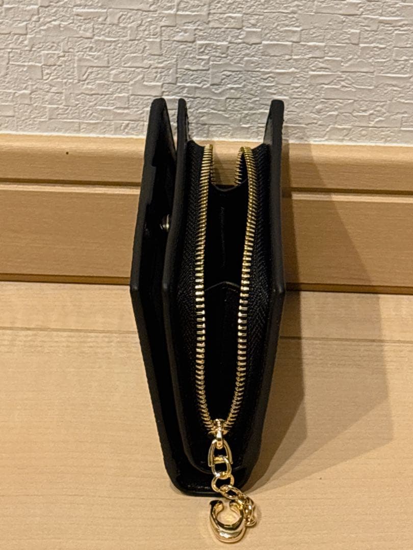 【大人気】COACH スナップ ウォレット・シグネチャー キャンバス