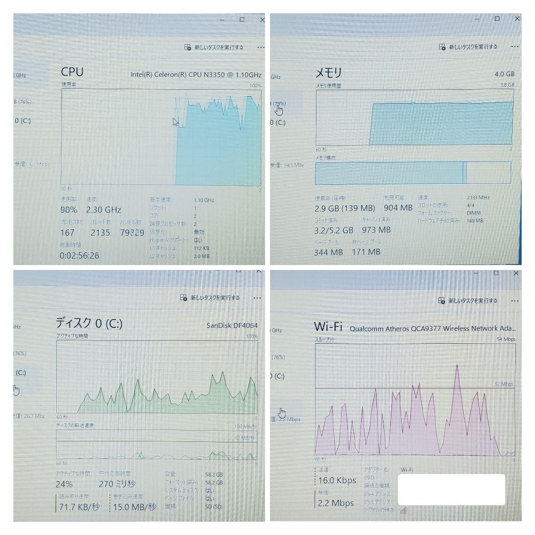Windowsノート本体 Lenovo ideapad 120S windows11 office2016