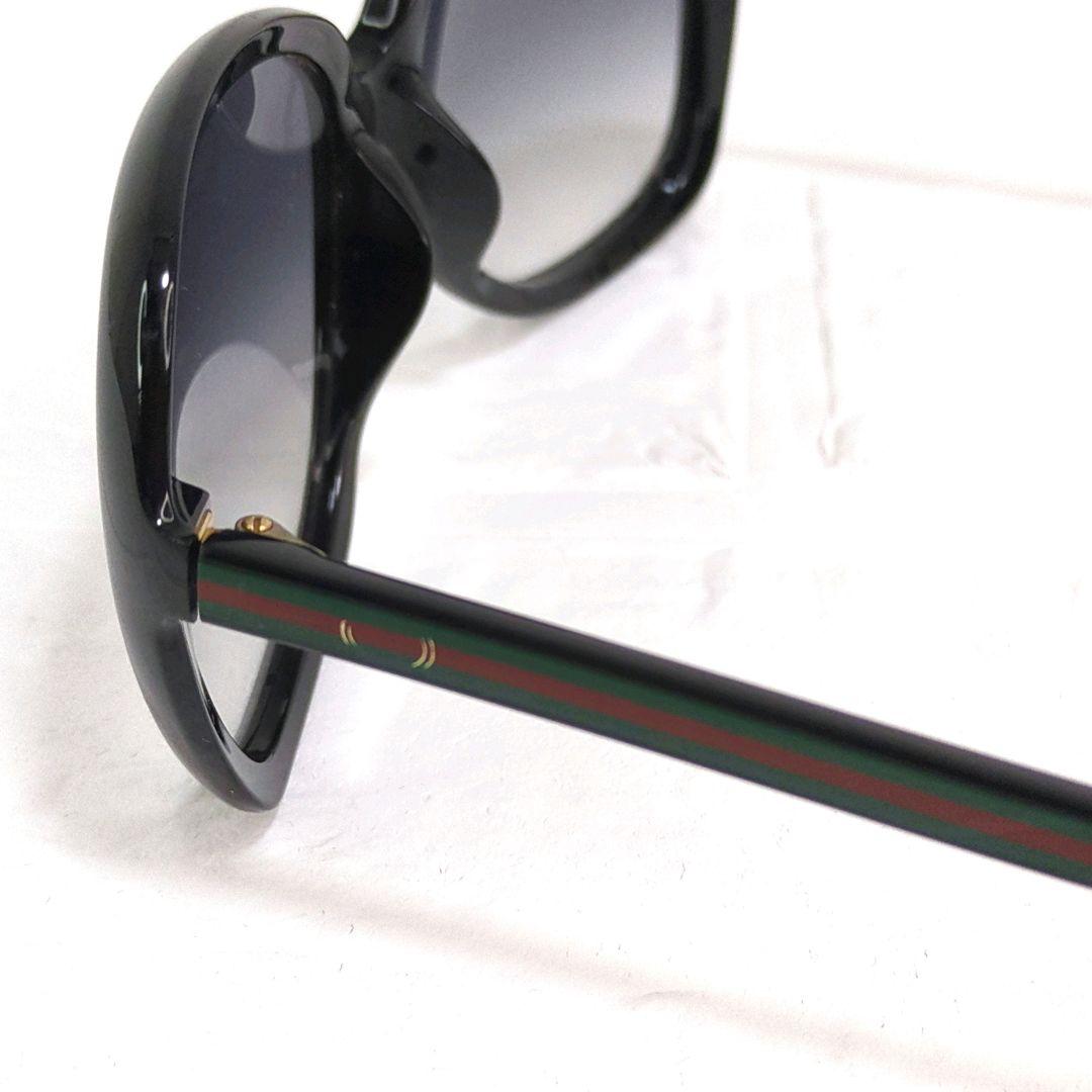 訳あり✨️　GUCCI グッチ サングラス シェリーライン　ブラック