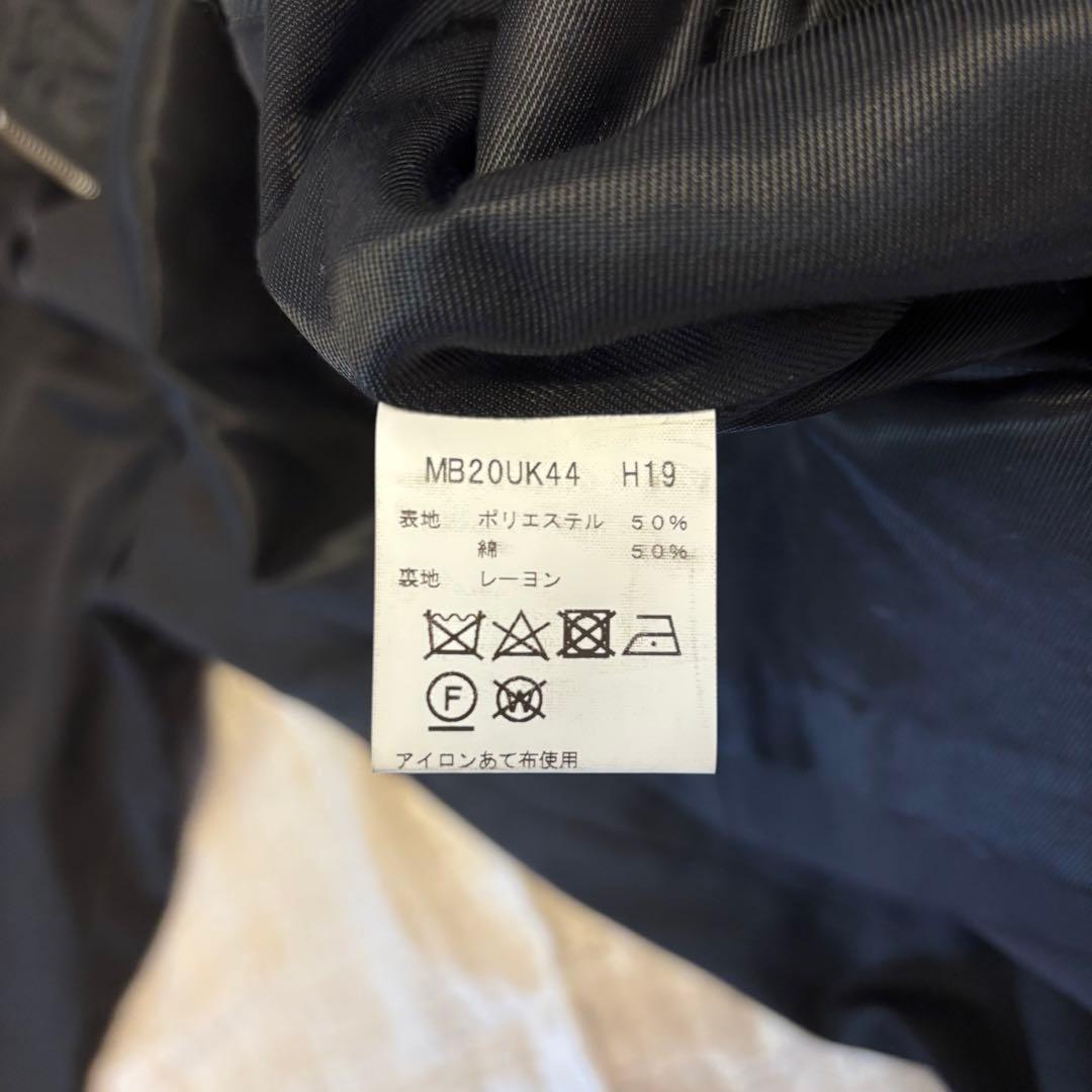 [美品]agnès b ダブルジップロングコート