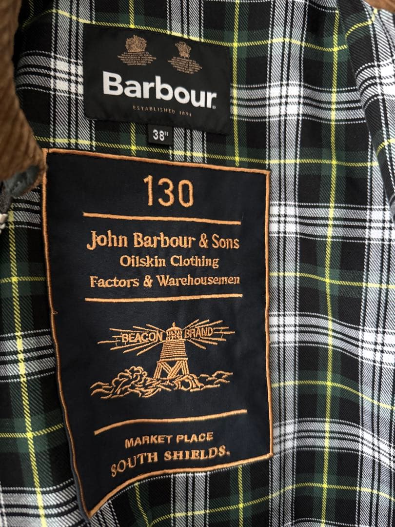 S*i様 130周年 Barbour transport 38 バブアー　トラン