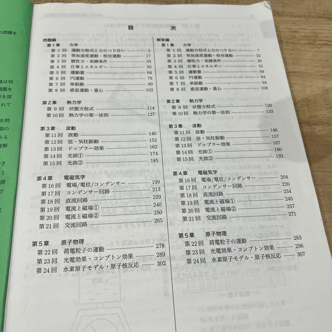 鉄緑会高3物理テキスト・問題集