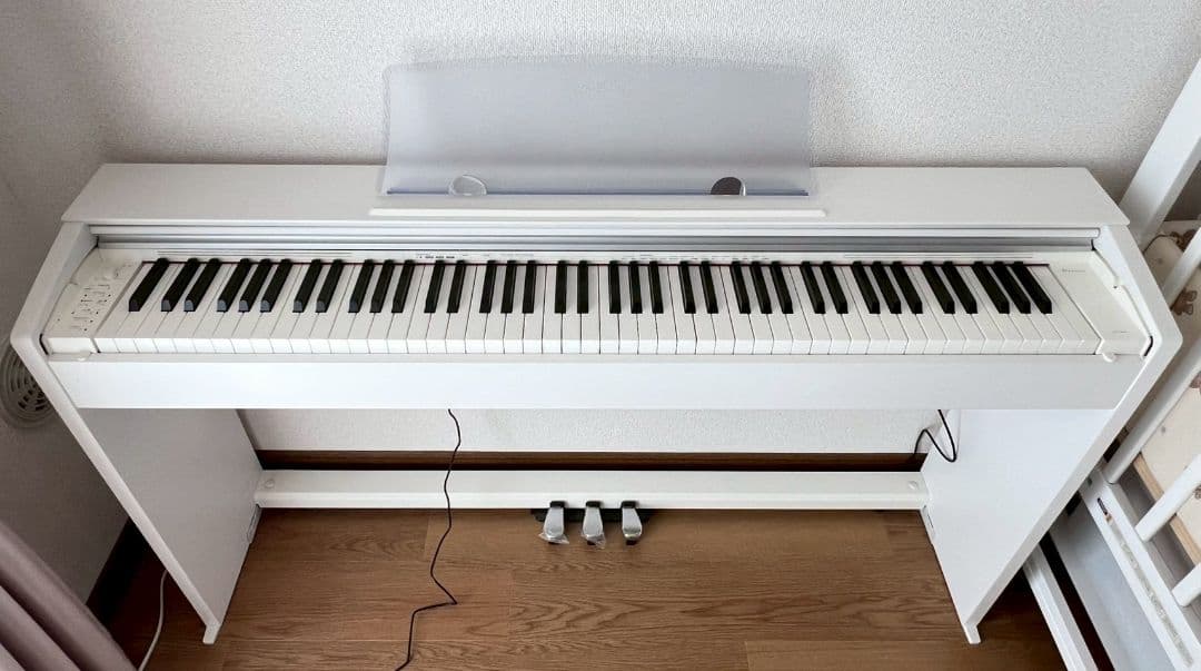 【美品】CASIOカシオ 電子ピアノ PX-770 ホワイト 20年製