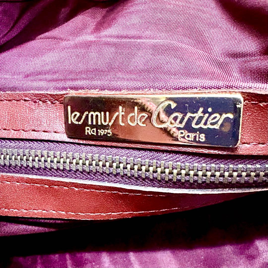 Cartier カルティエ マストライン ボストンバッグ【ECAA0005】