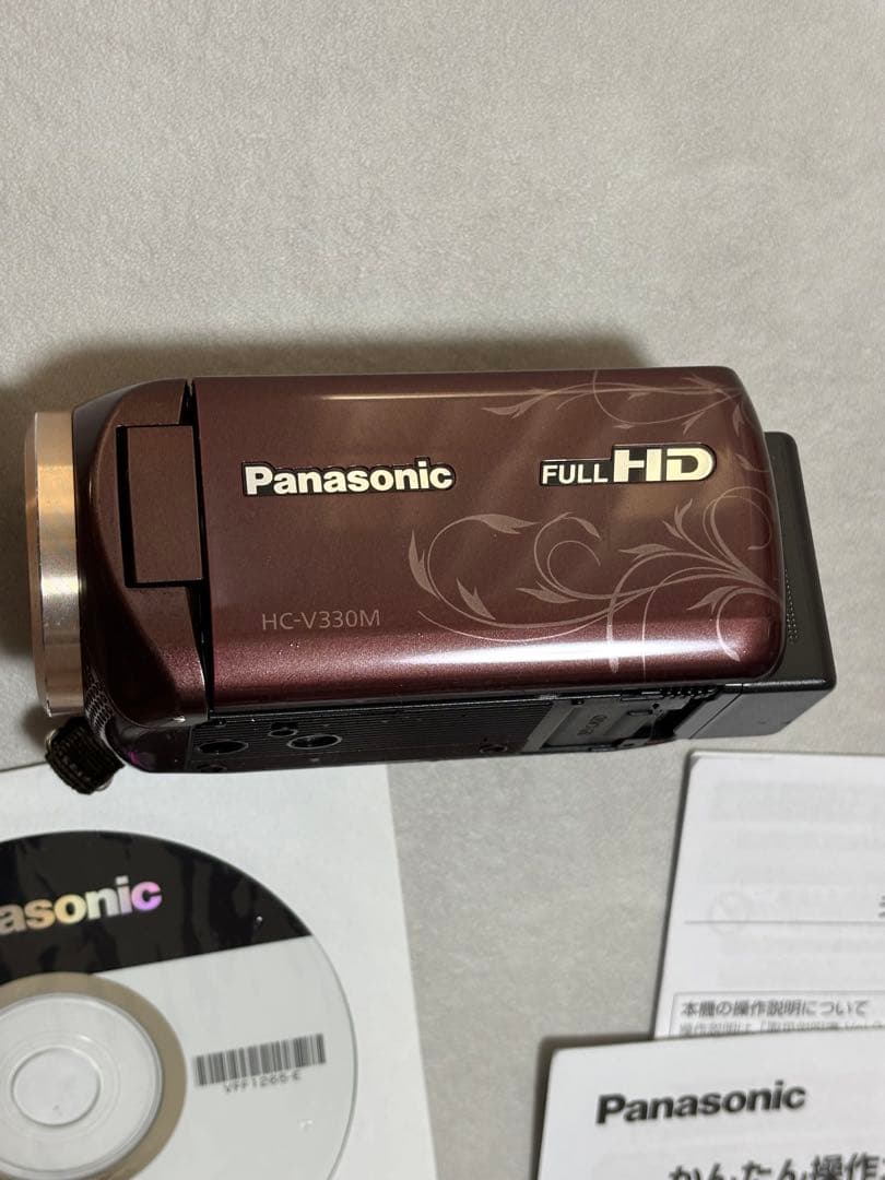 Panasonic HC-V330MフルHDビデオカメラ 本体