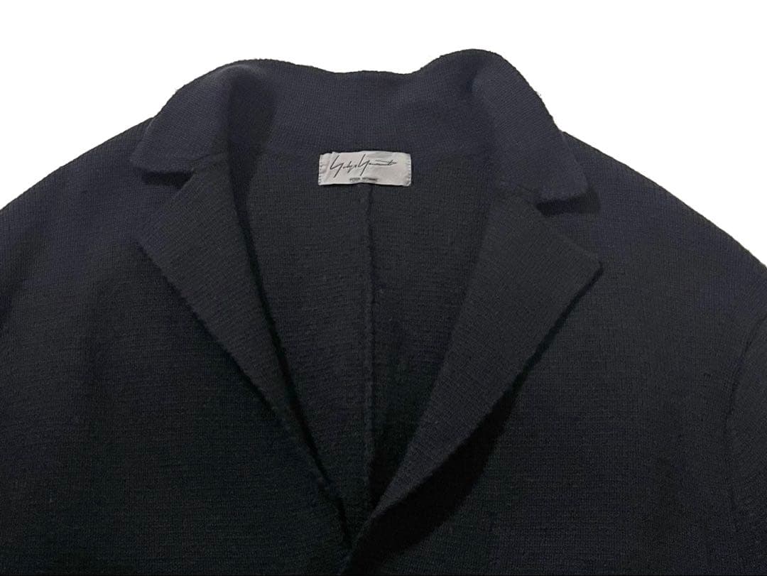 【美品】yohji yamamoto pour homme　ニット ジャケット