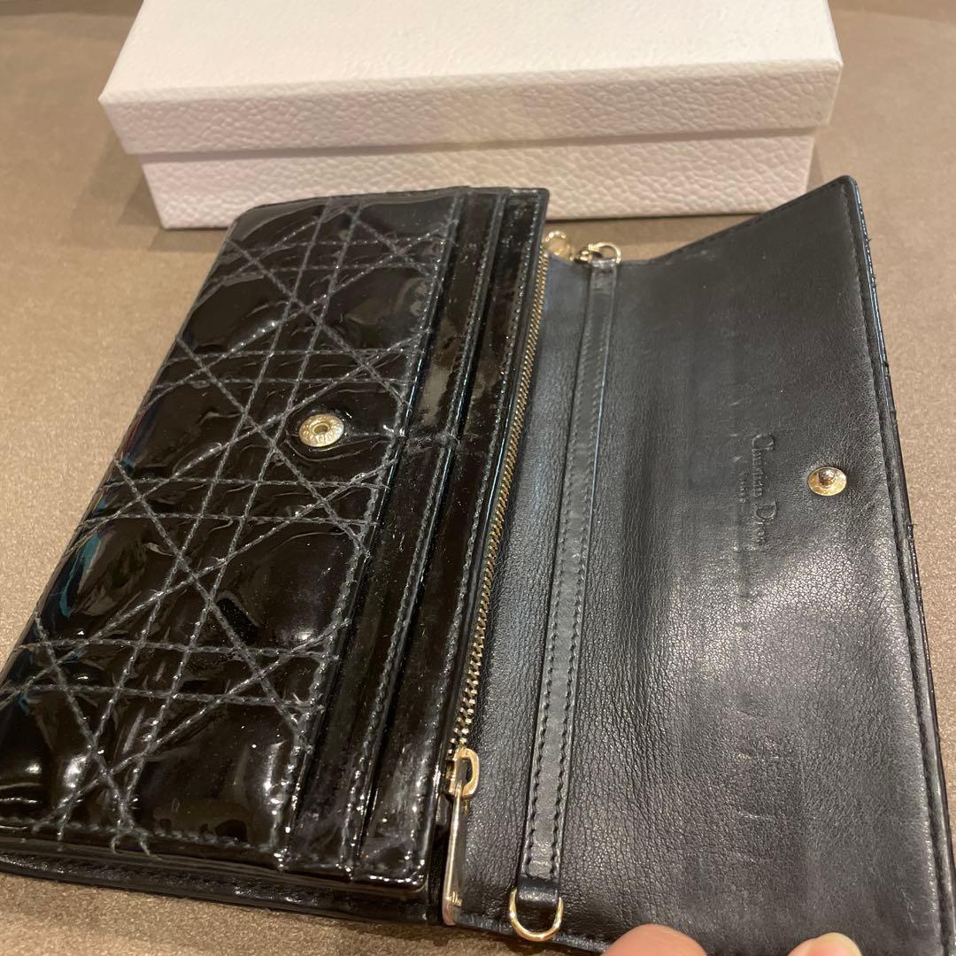 【Christian dior】ロータス二つ折り財布