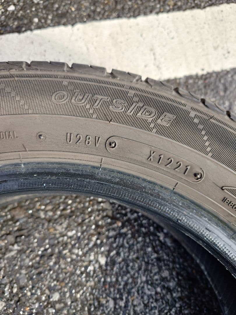 t*1様 2021年製 155/65R14 EC204 4本 バリ山 ダンロップ