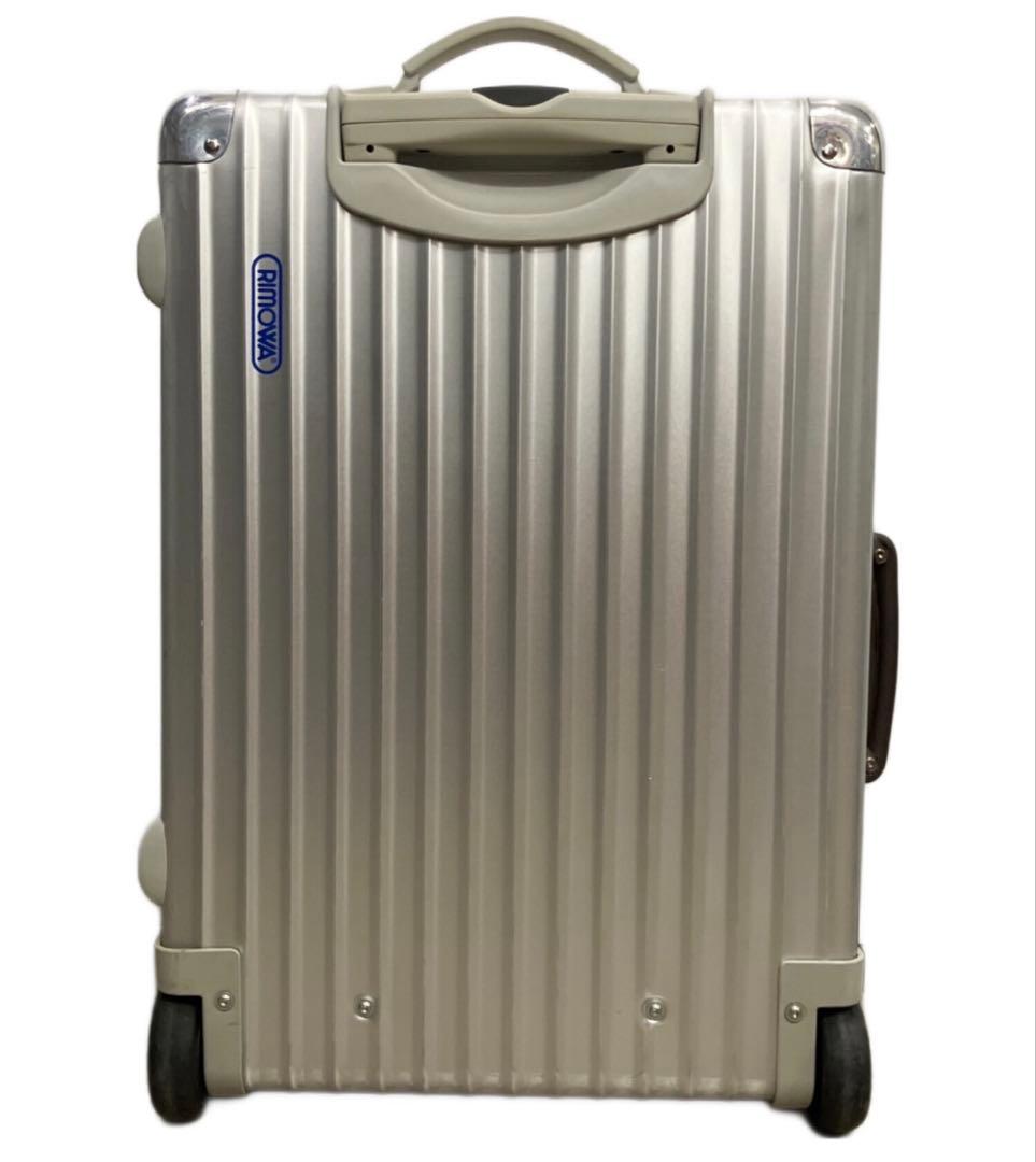 希少 青ロゴ RIMOWA クラシックフライト キャビンs 機内持ち込み 美品