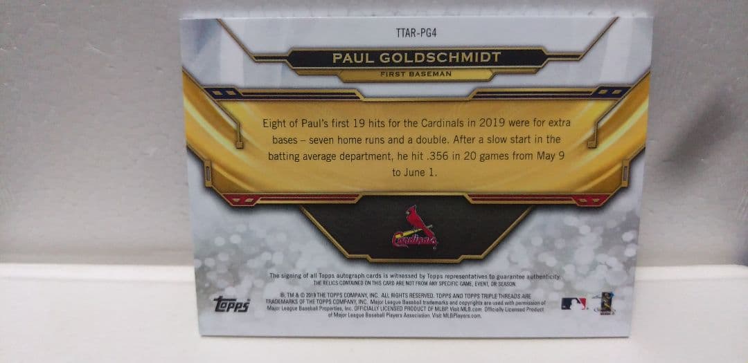 ゲームセンター・ゲームカード TOPPS TRIPLE THREADS