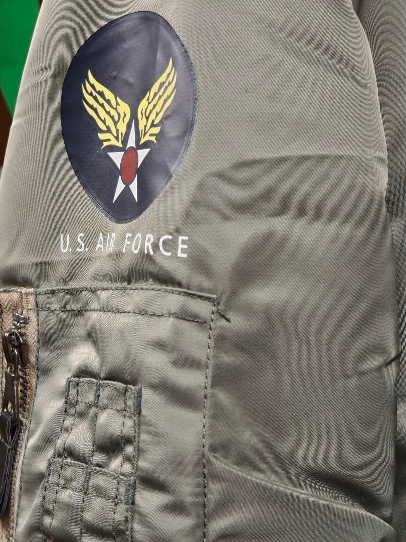 お取り寄せ商品 Lサイズ *WII USAF 2025 MA1セージグリーン