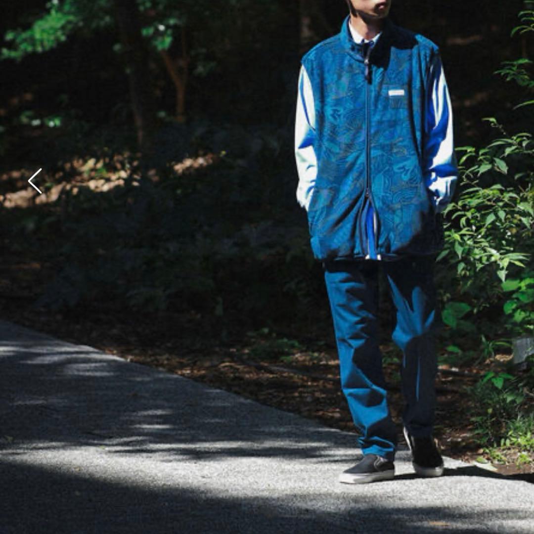 美品　COLUMBIA PFG beams ビームス　フリースベスト
