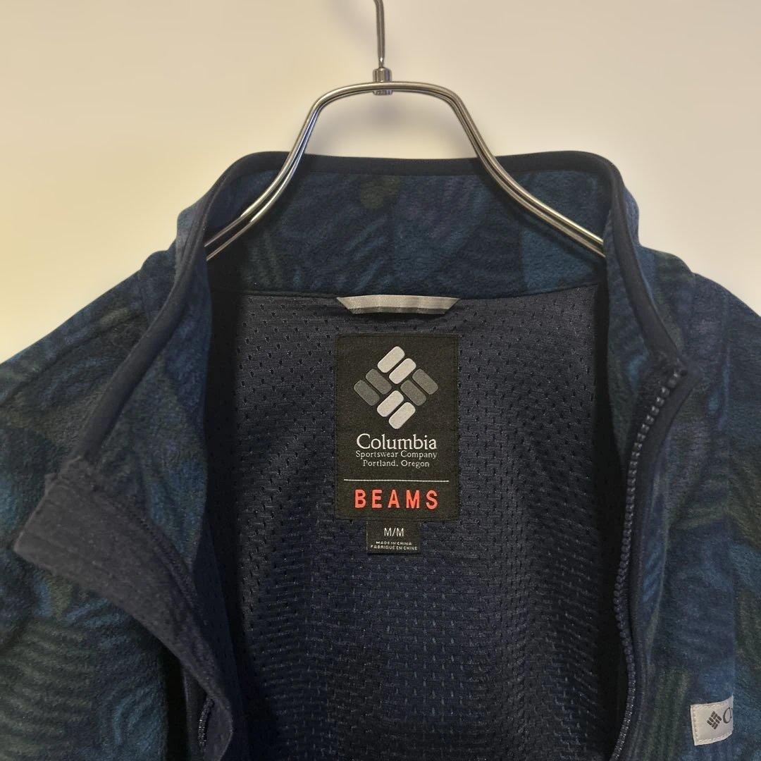 美品　COLUMBIA PFG beams ビームス　フリースベスト
