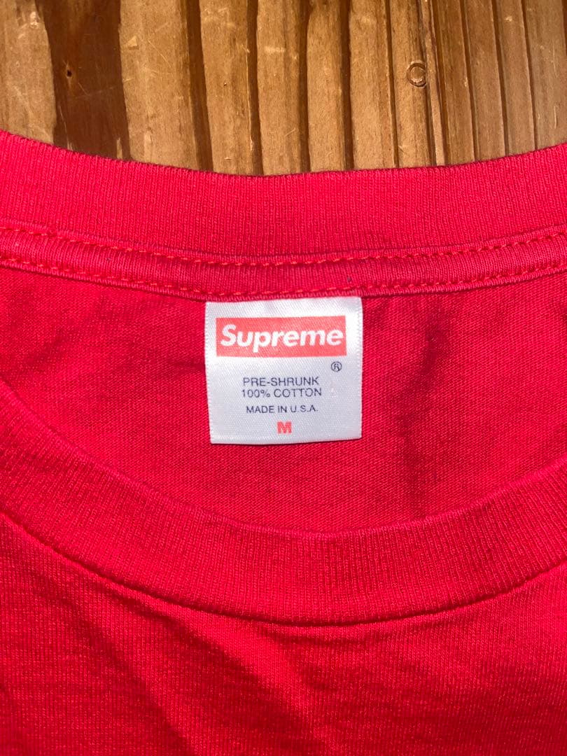 む*ー様 Supreme ボックスロゴTシャツ M レッド