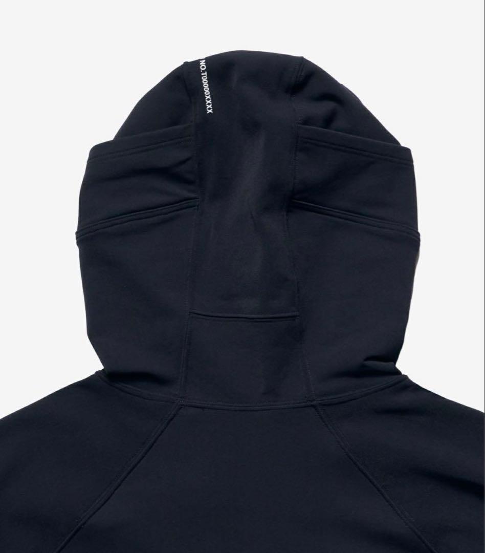 TFW49 LS BRUSHED HOODIE M ブラック