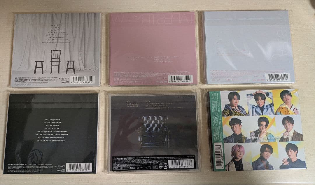 Man　CD24個まとめ売り＆初回特典セット