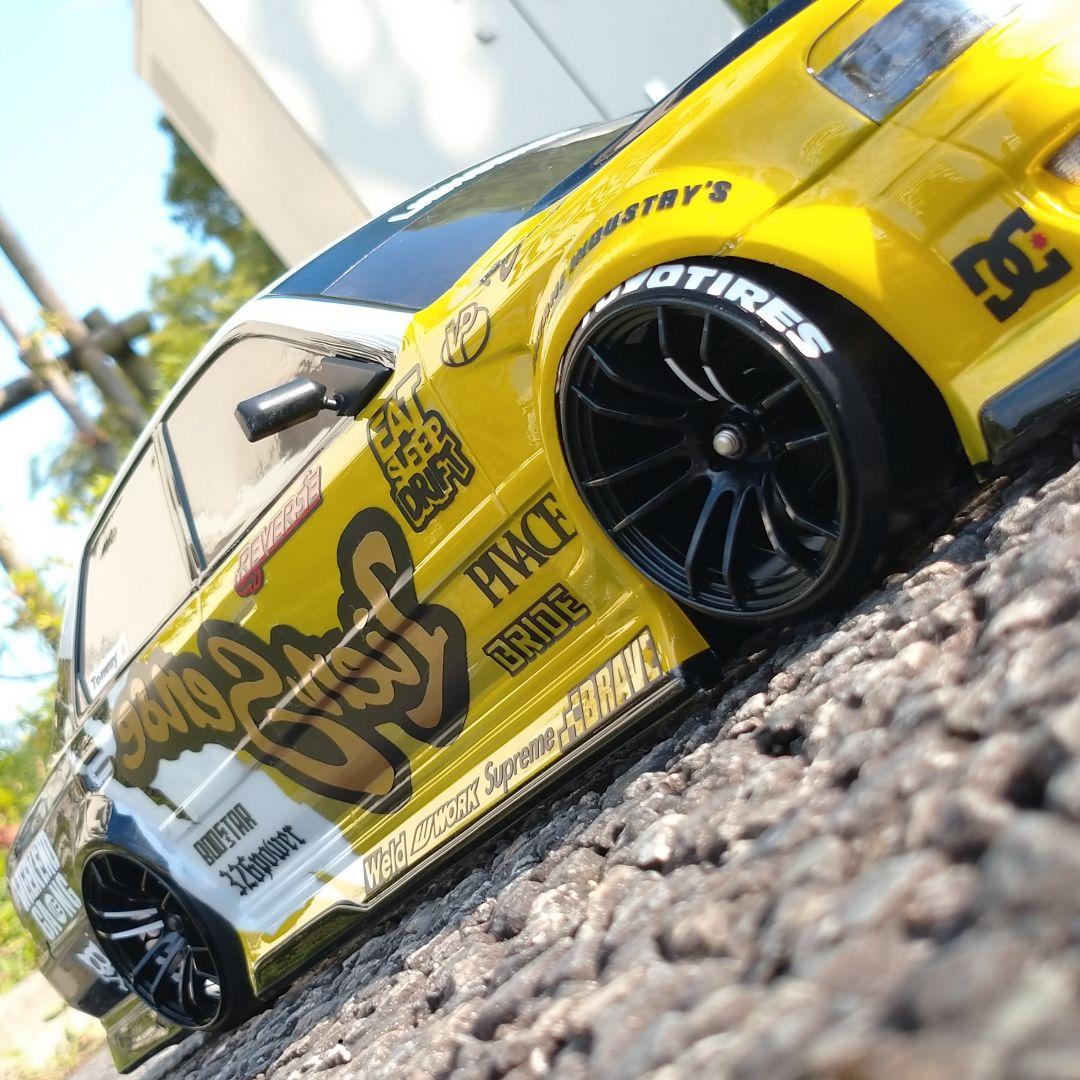 JZX100 クレスタ 用カッティング ステッカー ラジドリ