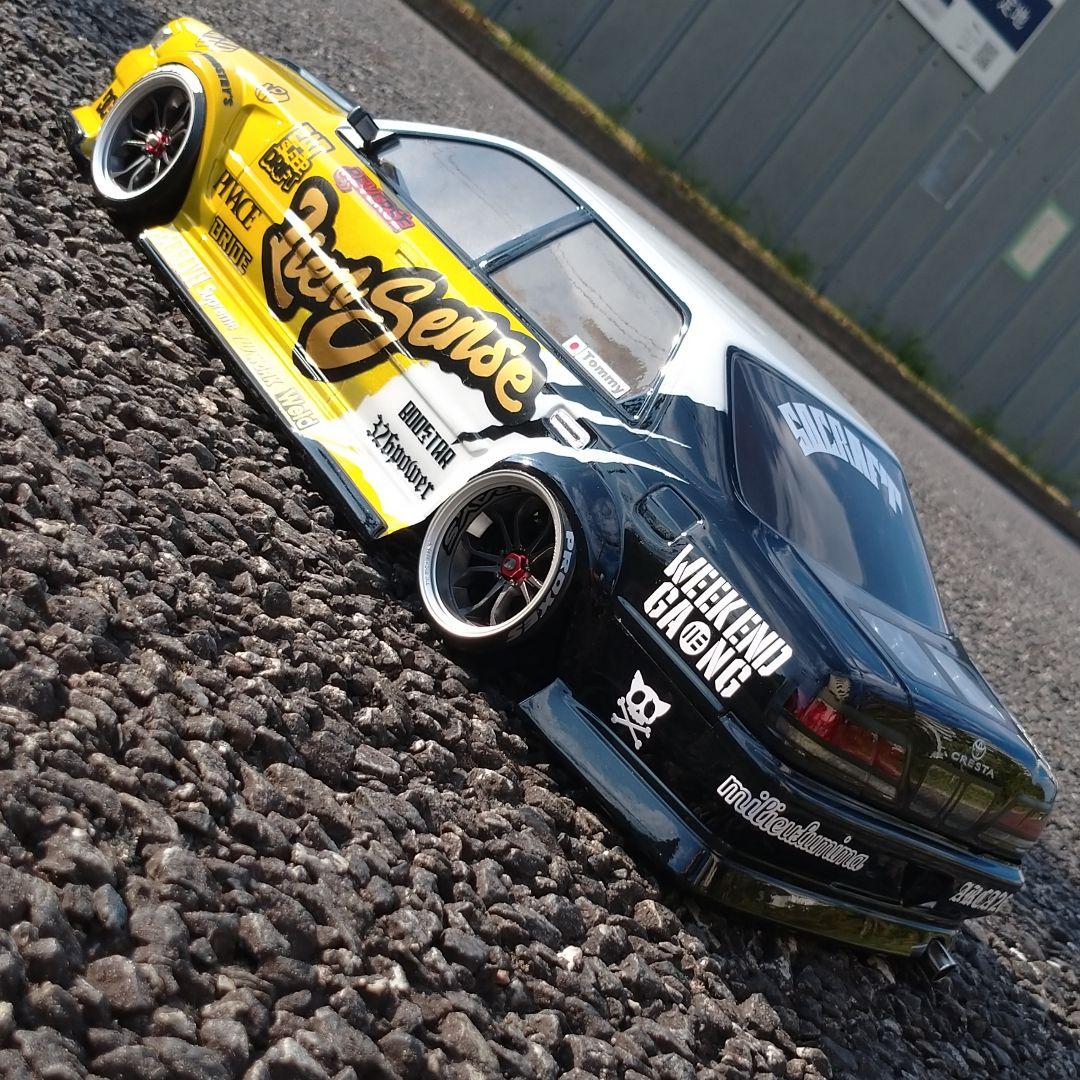 JZX100 クレスタ 用カッティング ステッカー ラジドリ