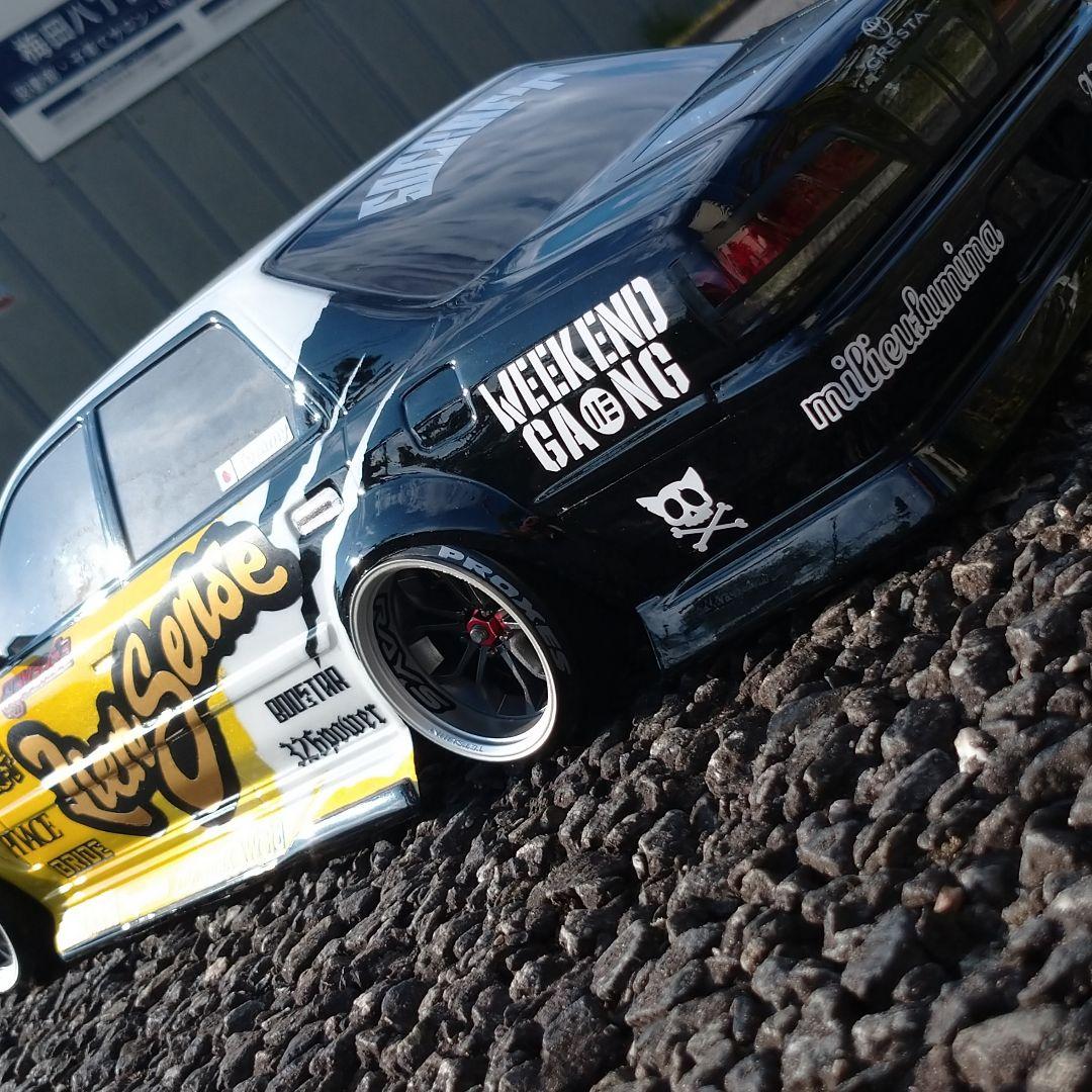 JZX100 クレスタ 用カッティング ステッカー ラジドリ