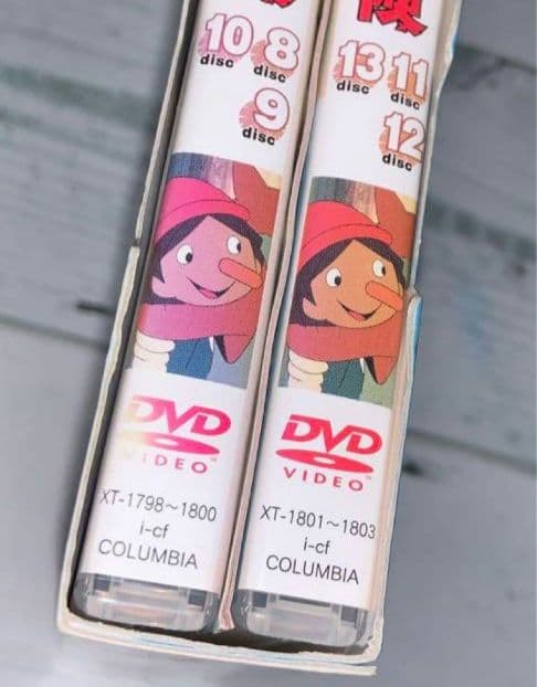 ピコリーノの冒険 ピノキオより DVDBOX 希少品