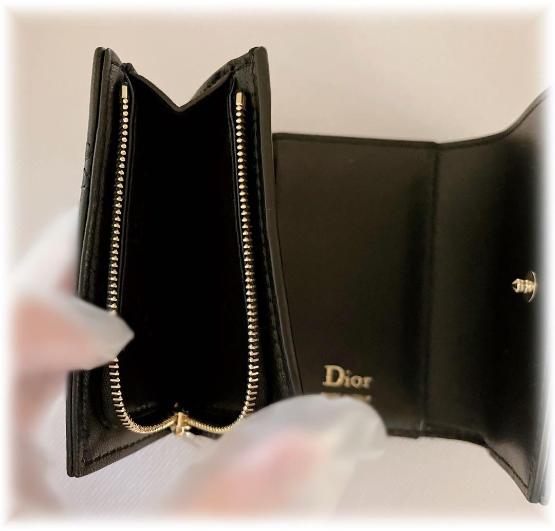 My Dior Hibiscus Lジップウォレット【未使用に近い】