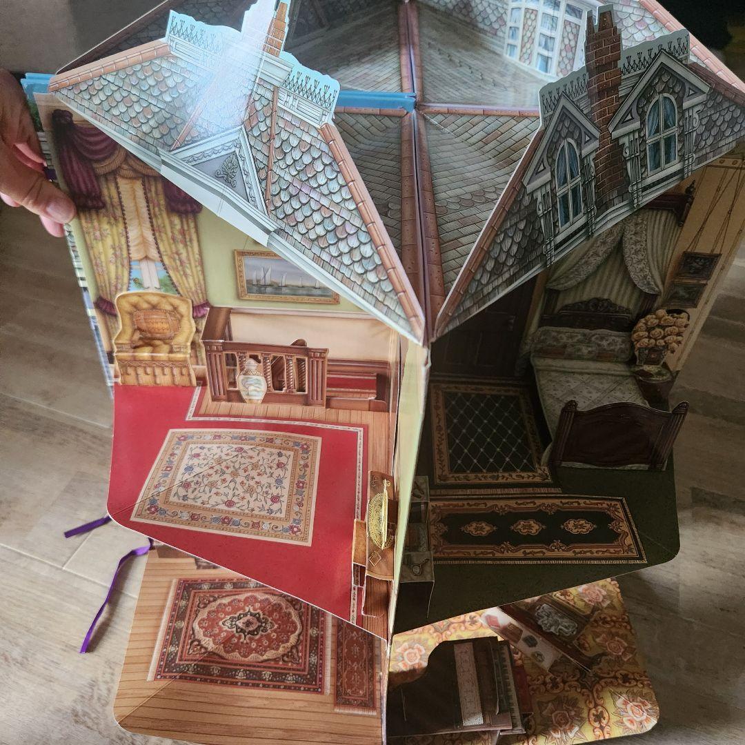 【希少レア】Victorian doll house　飛び出す絵本