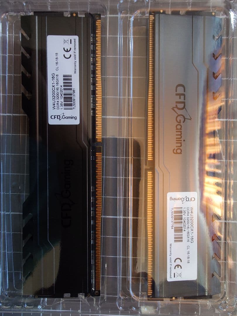 CFD Gaming DDR4-3200 16GBx2 メモリ