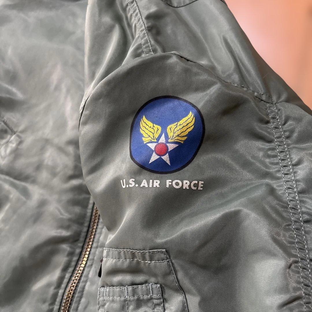 U.S. AIR FORCE MA-1 レプリカ　フライトジャケット L