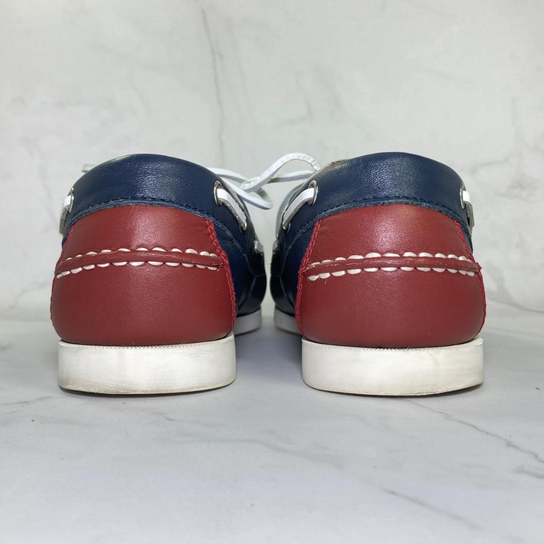 【REGAL】 リーガル レザーデッキシューズ 25.5㎝ トリコロール