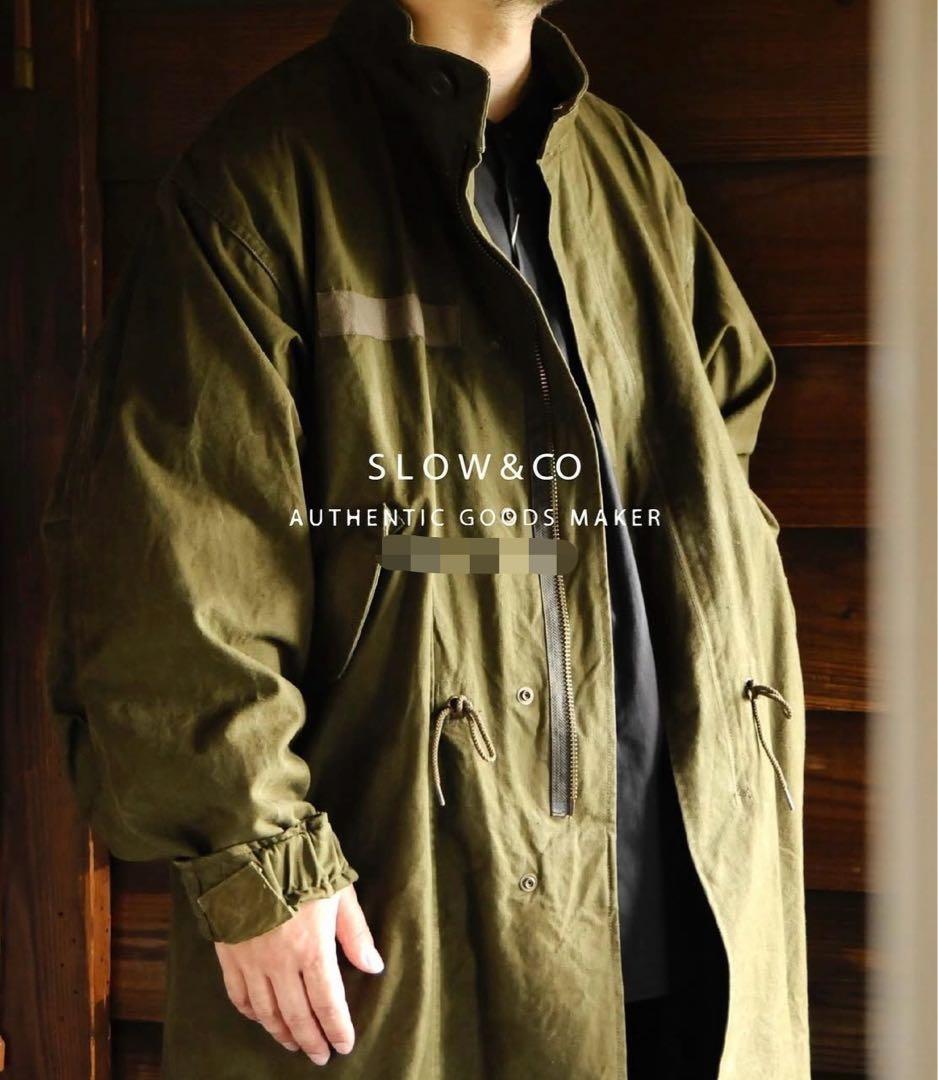 SLOW / 別注M-65 FISHTAIL LONG JACKET