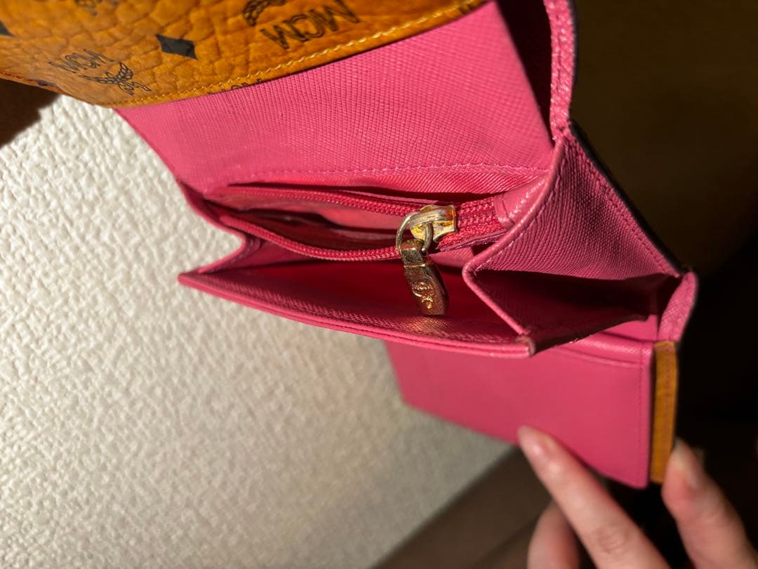 【3/20迄】MCM 三つ折り財布 ブラウン