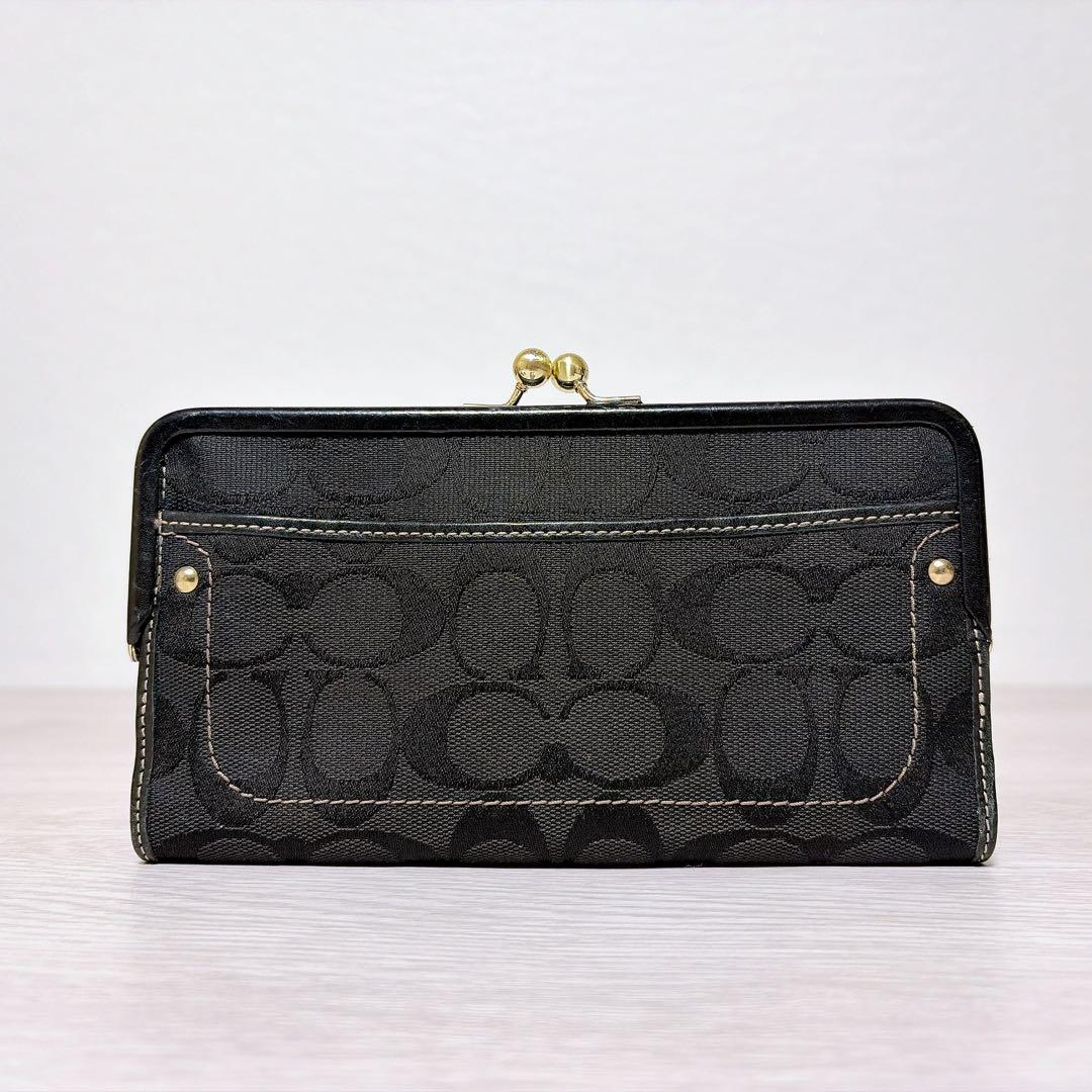 小物 Coach Legacy Turn Lock Wallet Signature