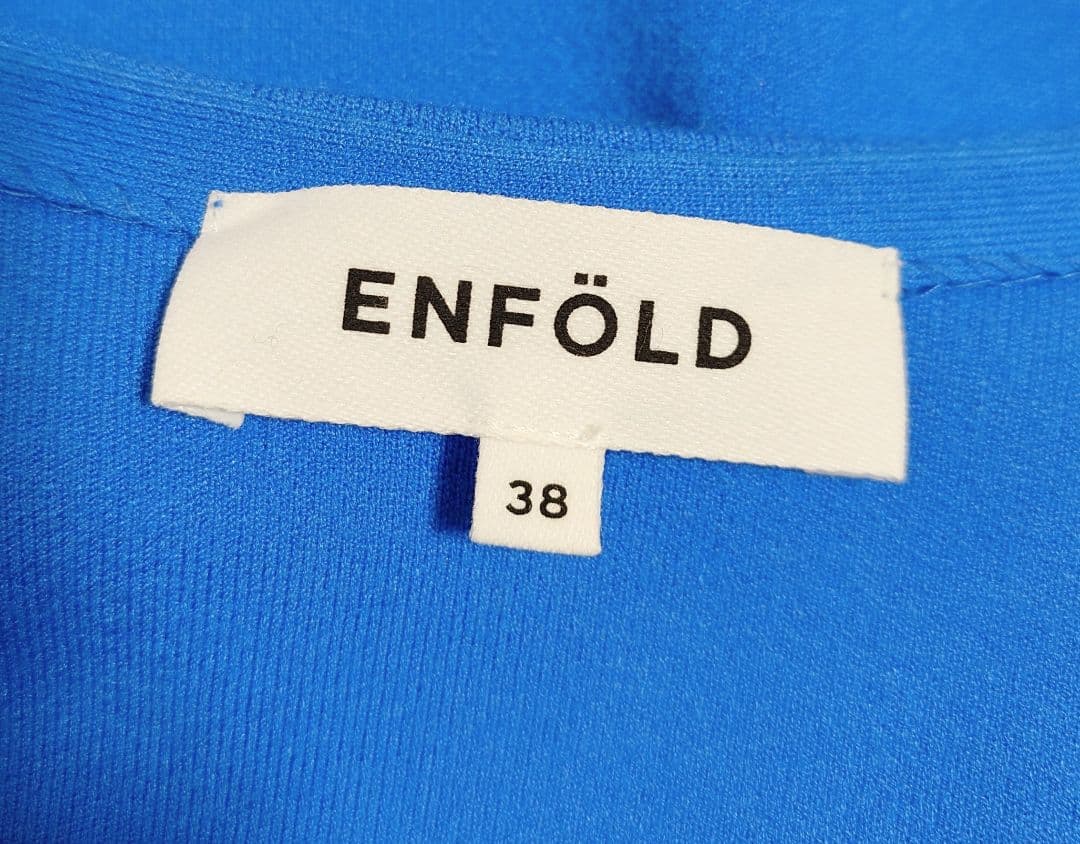 ENFOLD ダブルフェイスカーディガン