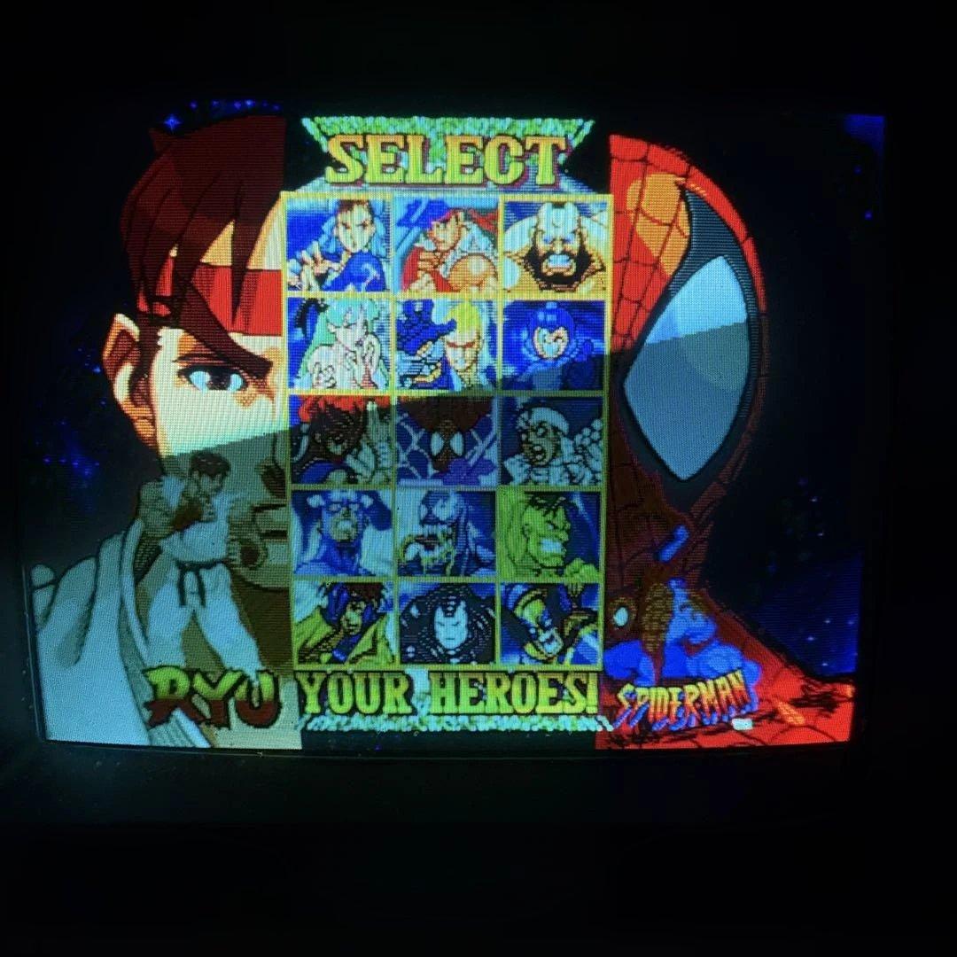 アーケード基板　cps2 MARVEL VS. CAPCOM