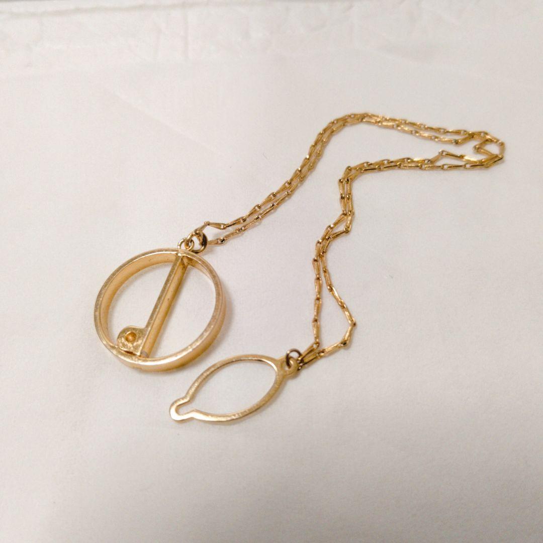 美品　dunhill　カフスボタン　タイチェーン　ゴールド　dロゴ　箱あり