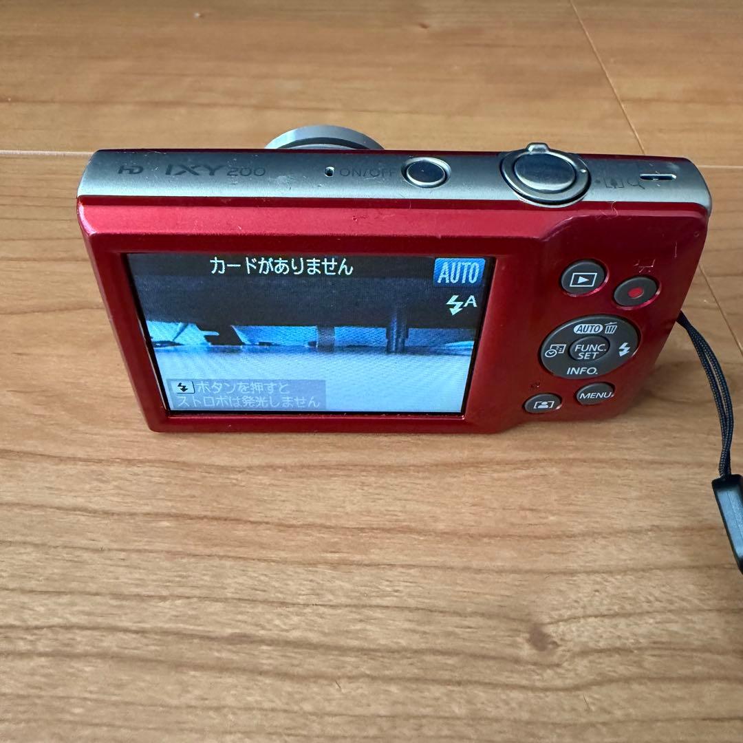 【美品】 Canon IXY200 レッド
