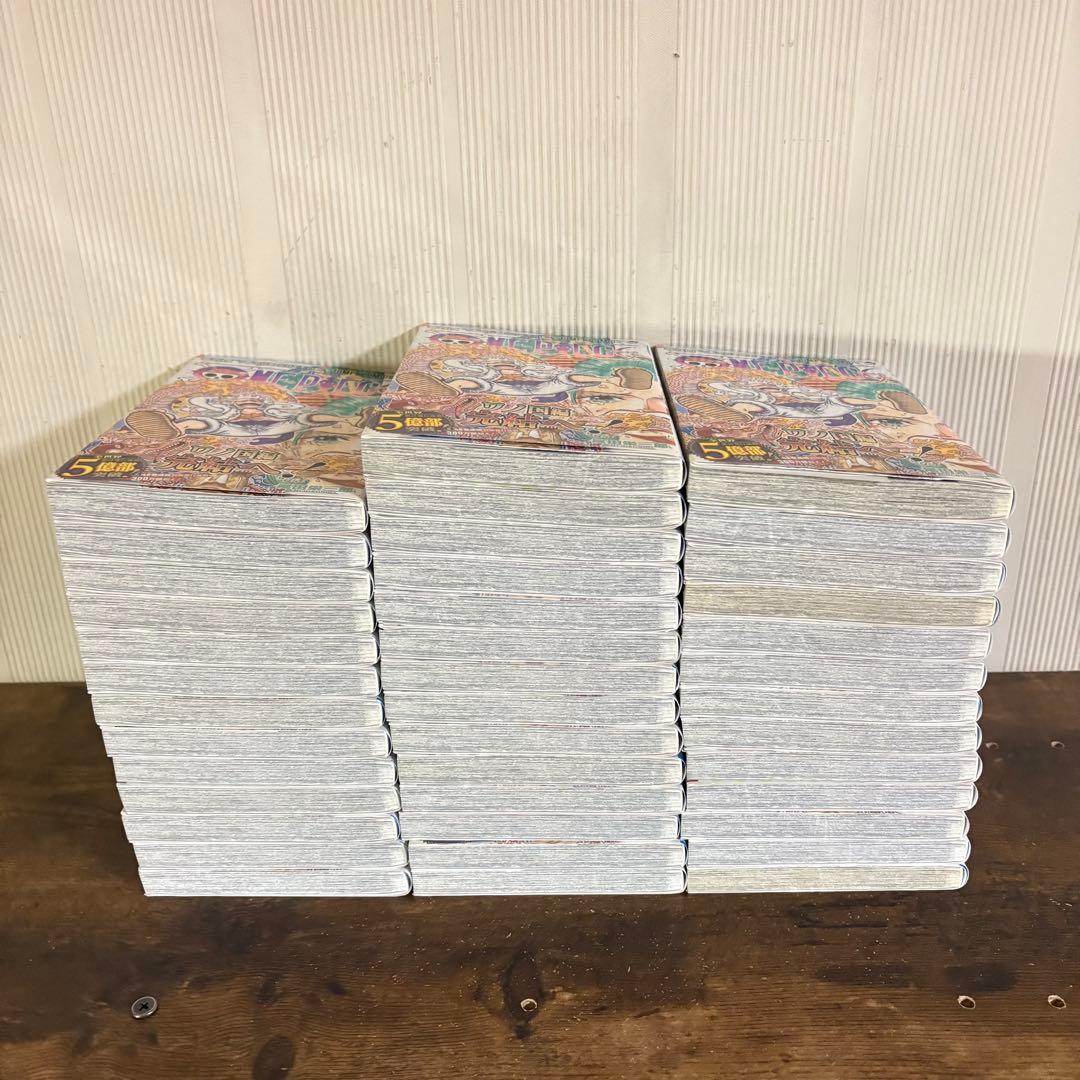 超希少　全巻帯付き　全巻初版　ワンピース104巻 40冊セット