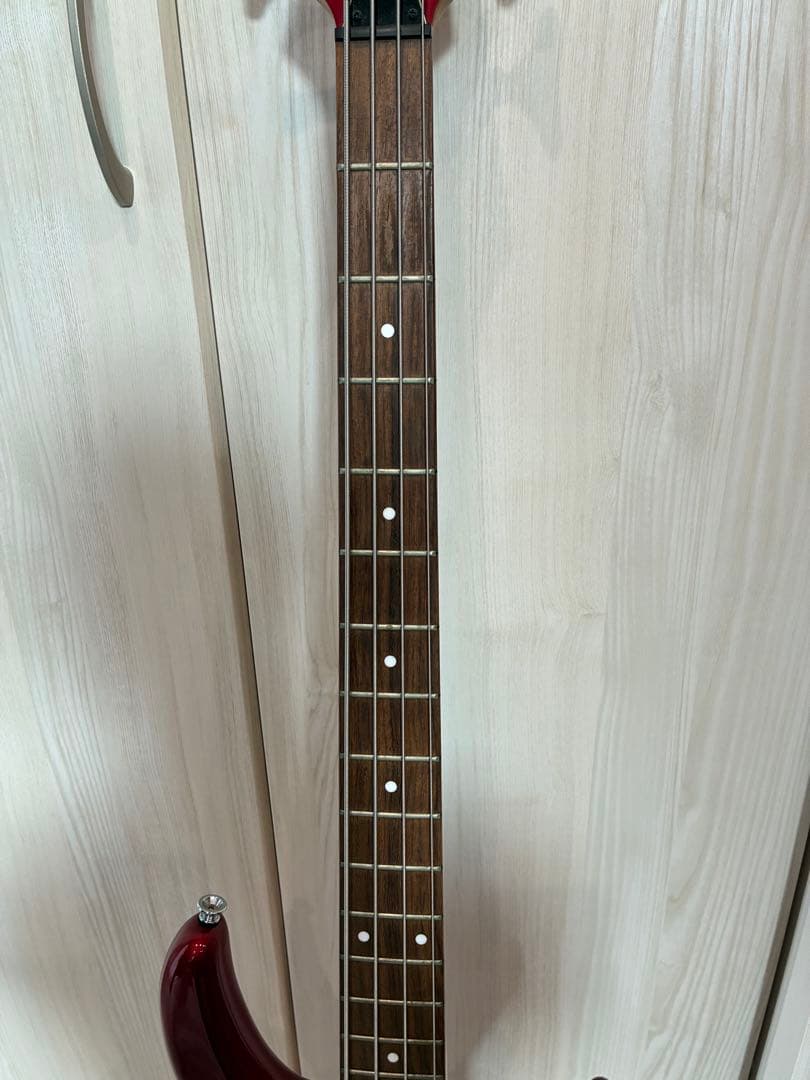 ジャンク品　Charvel エレキベース　ベース　メタリックレッド