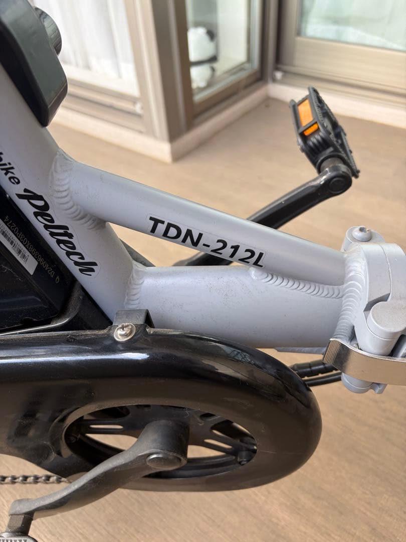 ペルテック 電動折り畳み自転車 TDN-212L