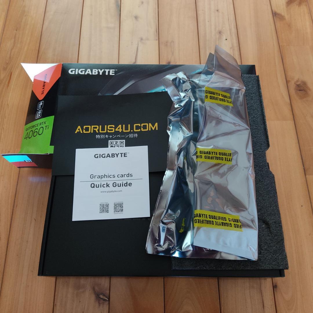 グラフィックボード・グラボ・ビデオカード GIGABYTE GeForce RTX 4060 Ti EAGLE 8GB